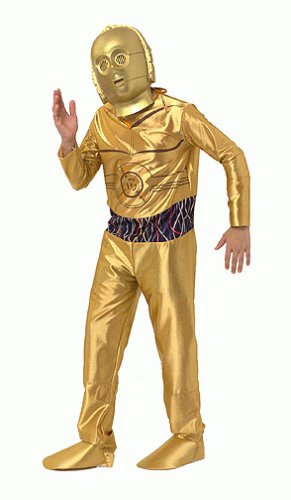 Star Wars C-3PO Child Costume Size Large: Amazon.co.uk: Toys 