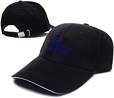 HEJIAXIN Panic At The Disco Band Logo Adjustable Baseball Caps Unisex Snapback Embroidery Hats - Black/Blue