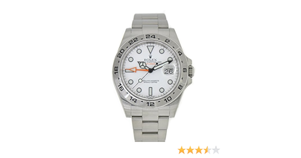 rolex explorer 2 white face