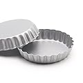 8 Pcs Mini Cake Pan Round Mold For The Production Of Fruit Pie Oven, Small Cakes, Etc.cake Decorating Tools