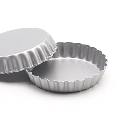 8 Pcs Mini Cake Pan Round Mold For The Production Of Fruit Pie Oven, Small Cakes, Etc.cake Decorating Tools