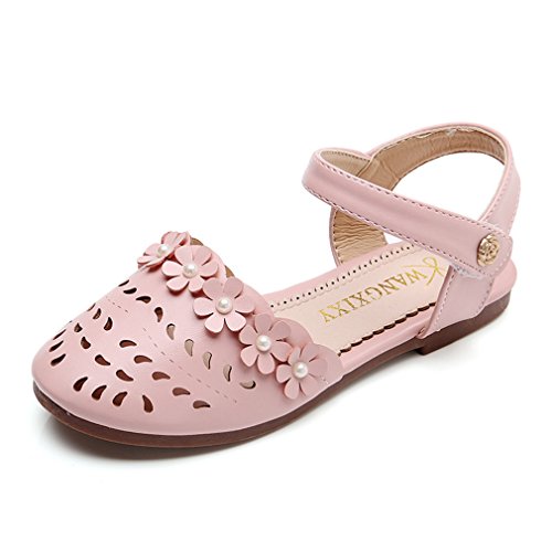 little girl closed toe sandals