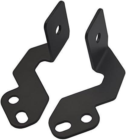 ASDMOTO Pair UTV Off Road LED Spot Light Bar Custom Side Pillar Bracket Mounts for Yamaha Wolverine Viking