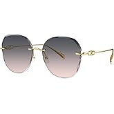 BOLON Women Lady Elegant Oversized Trendy Sunglasses, Exclusive Eyewear Brand of EssilorLuxottica