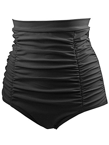 hannea retro high waisted bikini bottom