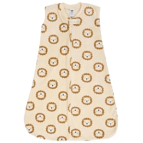 Hudson Baby Infant Boys Fleece Sleeping Bag, Sack, Blanket, Tan Brave Lion, 6-1…