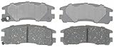 Prime Choice Auto Parts SCD383 Rear Ceramic Brake Pad Set