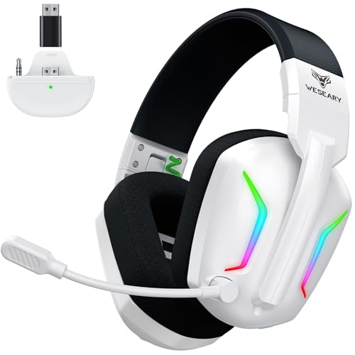 WESEARY Wireless Gaming Headset für Xbox Series X/S, Xbox One, PC, PS5/4