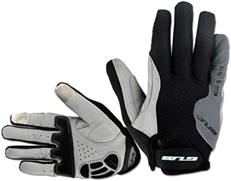 Hengzi Cycling Gloves MTB Road Bicycle Waterproof Shockproof Anti Skid Windproof Hunting Bike Light Gel Pad Riding Fitness Climbing Sport Glove Full Finger