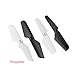 Coolplay Spare Parts Blade Protector and Propellers Replacement for Syma X11 X11C Hornet Gyro RC Quadcopter 4Set/16pcs