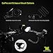 Bright Eyes Ember - Super Bright Rechargeable Bike Light - 10+ HRS on Standard Brightness - USB Rechargeable - Original & GoPro Compatible Mount Options - Small, Light & Bright