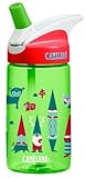 Camelbak eddy Kids .4L BPA Free Drinking Water Bottle w/ Bite Valve & Straw Excellent Winter Holiday Christmas Gift For Children (Gnomes)