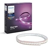 Philips Hue White and Color Ambiance LightStrip Plus Dimmable LED Smart Light (Requires Hue Hub, Works with Alexa, HomeKit & Google Assistant)