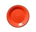 Fiesta® Classic Rim 10.5” Dinner Plate – Durable Ceramic, Lead-Free, Dishwasher/Microwave/Oven Safe – Made in USA - Poppy
