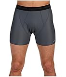 ExOfficio Men's Give-N-Go Boxer Brief (2 Pack Large, Charcoal)