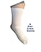 AHG White Diabetic Crew Socks Gentle Extra Wide Comfort - 6 pairs size 10-13