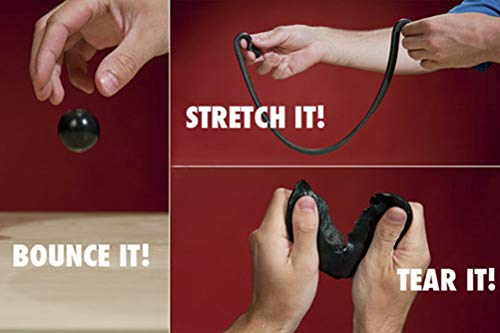 Magnetic Putty with Magnet 6 Pack Tins - Magic Slime Putty Toys Kids and Adults Stress Relief DIY Mud Clay,Slow Moving with Monster Eyes