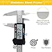 Digital Caliper, Adoric Electronic Digital Caliper Stainless Steel Body with Large LCD Screen | 0-6 Inches | Millimeter/Inch/Conversion