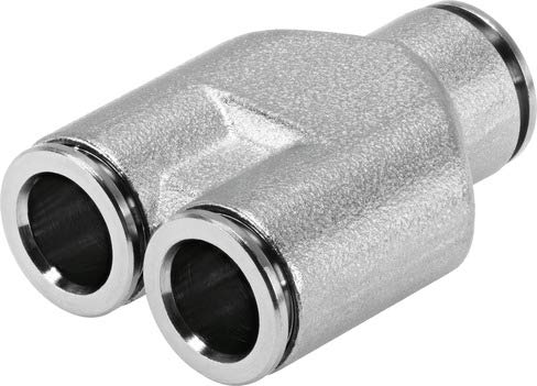 Festo 578412 Model NPQH-Y-Q10-E-P10 Push-In Y-Connector (Pack of 10)