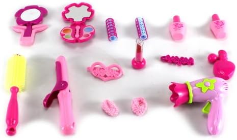 Princess Susy 'Little 32' Pretend Play Toy Fashion Beauty Set w/ Assorted Hair and Beauty Accessories