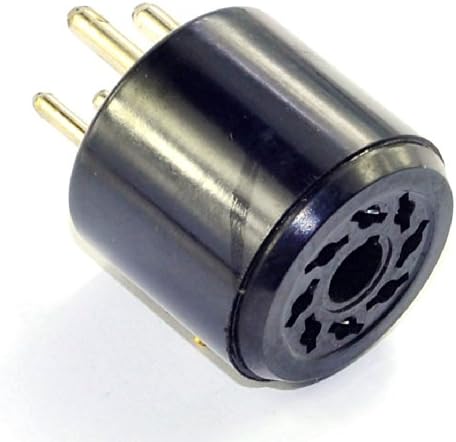 Cary 2pcs Bakelite Vaccum Tube Adapter Socket 4pin to 8pin 5u4g Gz37 to 5z3 80 6a3