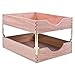Carver Hardwood Stackable Desk Tray, Letter Size, 13.5 x 11 x 2.75 Inches, Oak Finish (CW07211)
