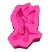 3D Fairy Chocolate Candy Pastry Moulds Fondant Sugarcraft Soap Molds Silicone Polymer Clay Mold