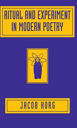 Amazon.com: Ritual and Experiment in Modern Poetry (9780312124533 ...