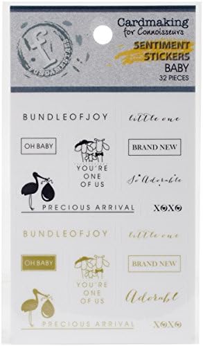 Ruby Rock-It Fundamentals Sentiments Stickers, Baby