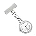 ShoppeWatch Nurses Lapel Pin Watch 24hr Military Time Analog FOB Infection Control Watch NW-231