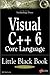 Visual C++ 6 Core Language Little Black Book: The Detailed Reference Guide for Microsoft's C++ Pract by 