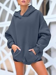AUTOMET Oversized Sweatshirts for Women Cute Fleece