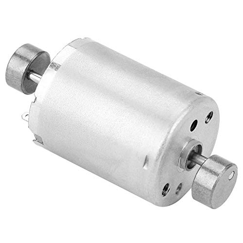 Vibration Motor DC 12V Double Shaft High Electric Vibrating Motor Strong Vibration Motor with 2 Eccentric Rotating Wheels