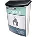 Deflecto 790901 Outdoor literature display box, clear with black lid, 10w x 4-1/2d x 13-1/8h