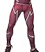 Red Plume Men's Compression Pants, Sports Yoga Leggings & Workout Running Tights Cool Dry Base Layer Bottoms