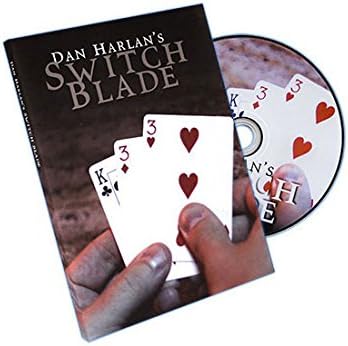 Switchblade (Blue Back Bicycle Gimmick and DVD) by Dan Harlan - DVD