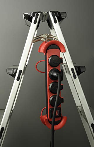 Außen Steckdosenleiste Mehrfachsteckdose 5m | Schuko Steckdose Outdoor Garten Camping | 4-fach Schukosteckdosen… – Bild 8