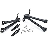 Krator Suzuki GSX-R 600/750 2008-2010 (Rear) Foot Rests Assembly Kit Frame Fitting Stay Frame Fitting Stay Footrests Step Bracket Assembly