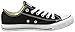Converse Unisex Chuck Taylor All Star Ox Low Top Classic Black Sneakers - 8.5 B(M) US Women / 6.5 D(M) US Men