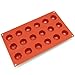 Freshware 18-Cavity Silicone Mini Diamond Chocolate, Candy and Gummy Mold