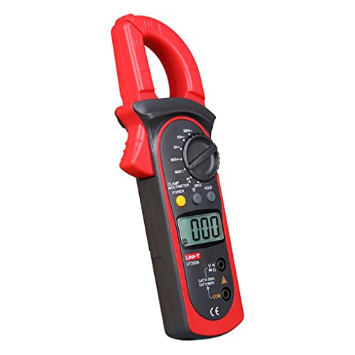 Zerama UNI-T UT200A Digital Clamp Multimeter Professional Ohm DC AC Voltmeter AC Ammeter Resistance Testers Backlight - Thumbnail 4