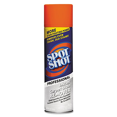 Spot Shot 009934 Professional Instant Carpet Stain Remover, 18 oz Aerosol (Pack of 12)