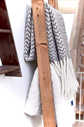 6 ft Wooden Decorative Modern Farmhouse Blanket Ladder | Early American - Thumbnail 6