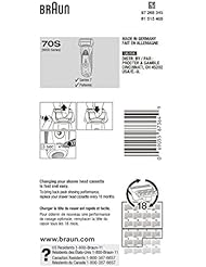 Braun Series 7 Combi 70S Cassette Replacement Pack (Formerly 9000 Pulsonic)