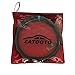 ZATOOTO Flat Bottom Steering Wheel Covers - Blue Star Microfiber Leather - Universal 15 inches d Shaped Better Grip Car Interior Accessories