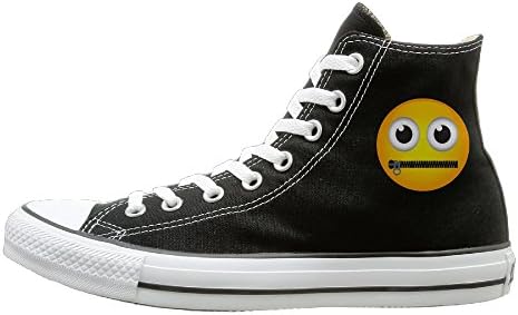 Hilo Canvas Shoes Shhh Hi-Top Unisex Canvas Sneaker- Season Lace Ups Shoes Casual Trainers Men And Women 38