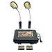 BRIGHT EYES | Magnetic Barbecue BBQ Grill Light Set for Grilling 2 Pack | 6 Alkaline AAA Batteries Included | Works on All Grills with an Exception to Stainless Steel.