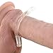 Doc Johnson Titanmen - 4 C-Ring Set - Helps Create Firmer and Thicker Erections - Side Tabs for Easy Removal and Adjustment - Clear