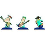 Phineas and Ferb Agent P Centerpiece 3 Pack