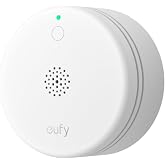 eufy Security Smoke Alarm E10, Smoke Detector, Ultra-Compact 70 mm Design | 5-Year Battery, App Alerts Away from Home, Loud Siren, Fewer False Alerts with UL 217 Compliance, Requires eufy HomeBase